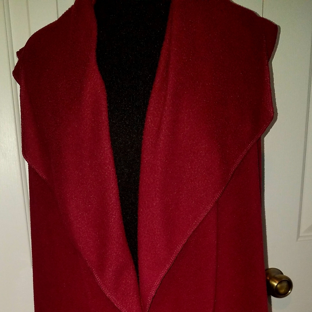 Long Vest (Fleece-looking)